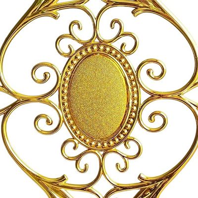 Isolierendes Glas Dekorativ Georgian Bar mit großer Blumenform