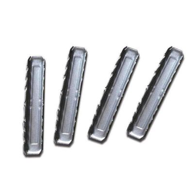 Schwarz / Silber Isolierglas Aluminium-Abstandshalter Eckverbindung für Fenster und Türen