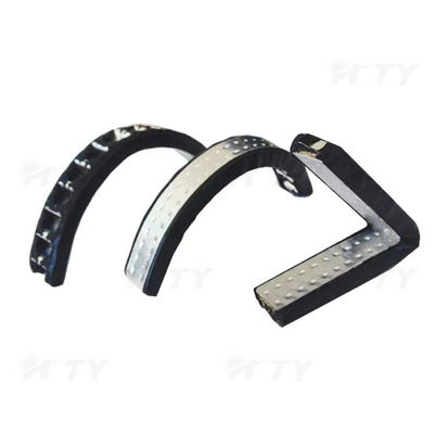 Doppelglas Butyldichtung Aluminium flexibler Warmer Rand Abstandsstab für Isolierglas