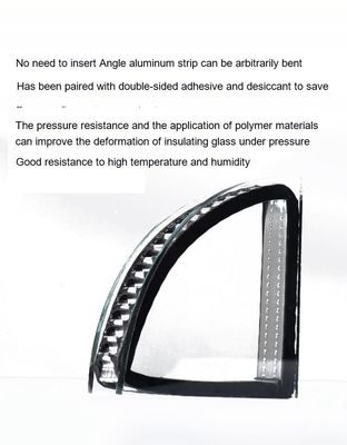 Warm Edge Spacer Bar 15mm Low E Coating Transparent Reflective Isoliertes Glas für Fenster und Türen
