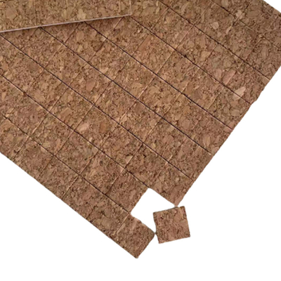 Modernes Design Quadratische Zusammensetzung Korkverschluss Holz Abstand Kork Schutzpolster