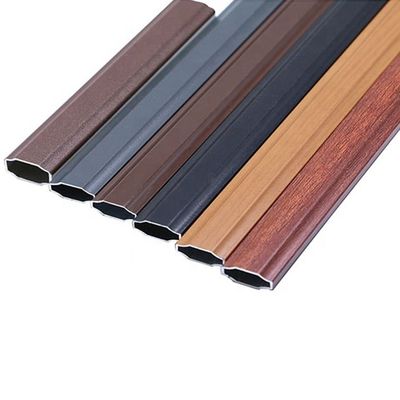 Farbenfrohe Gestaltung 7*15 Elektroplatte ALUMINIUM Georgian Bar für Fenster Türen Vorhang Wand