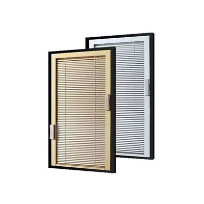 Magnetische Rollläden aus Aluminiumlegierung Einfachglas eingebaute Hohlroller für Bürogebäude
