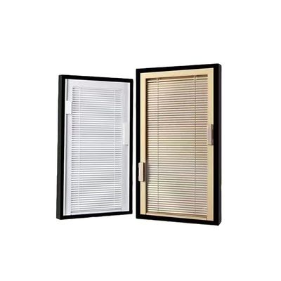 Modernes Design Aluminium Doppelverglasung Fensterblenden Schattierungen für vertikale Öffnungsmuster