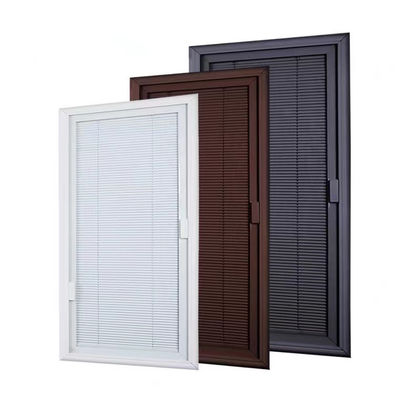 Minetall-Aluminium-Vorhangwand mit Doppelverglasung und Blindern zwischen dem Glas